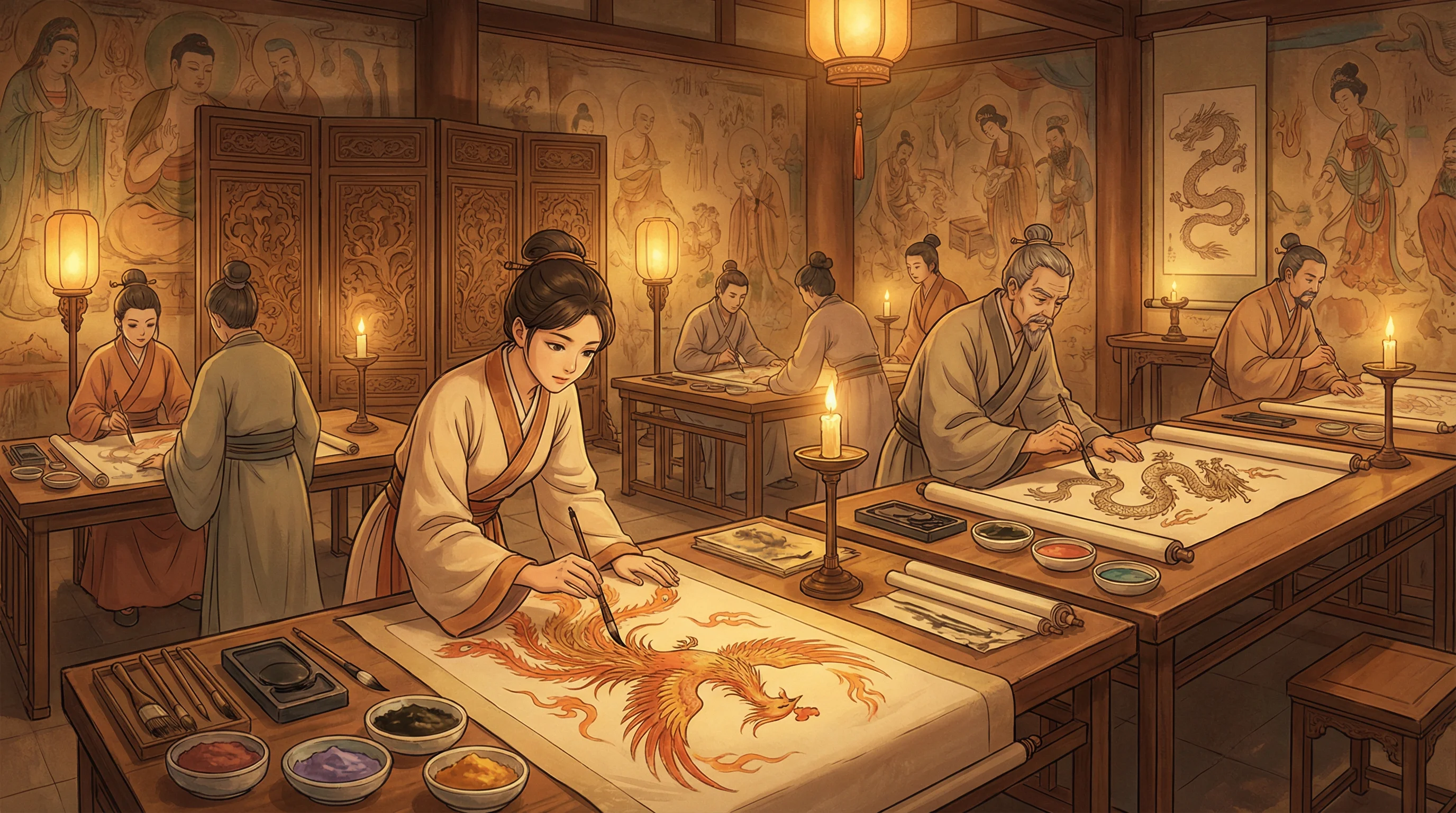 画师入驻 - 无人驾驶公司排名 国风动漫画师